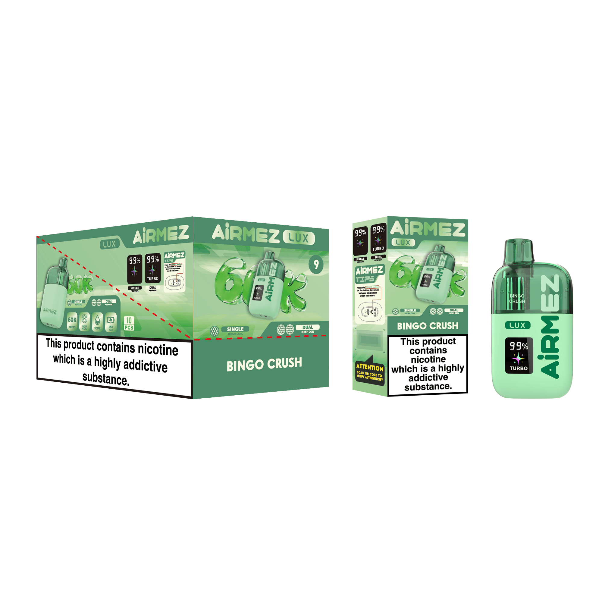 Airmez LUX 60000 Bingo Crush – Bild 2