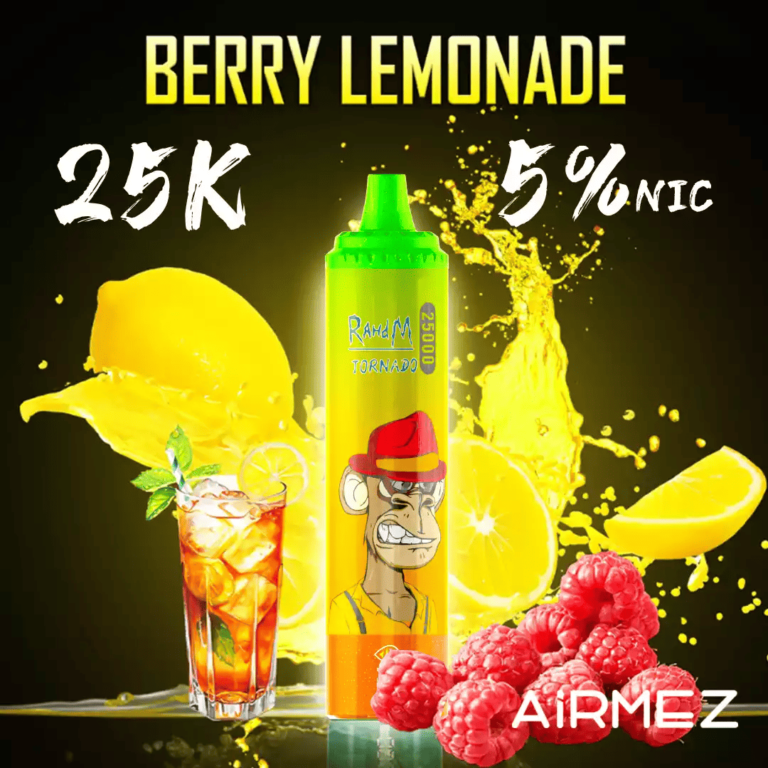 Airmez Tornado 25000 Berry Lemonade