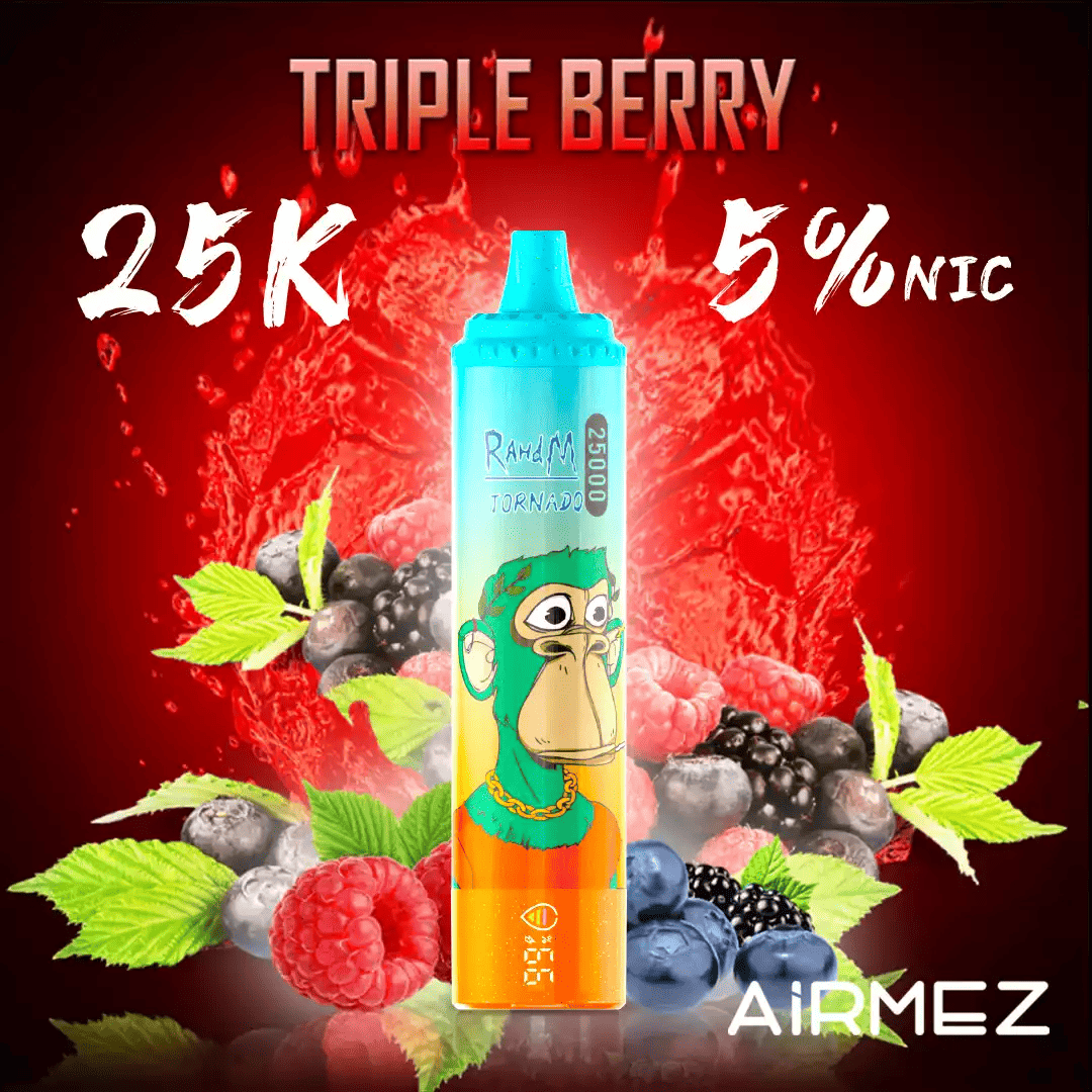 Airmez Tornado 25000 Triple Berry