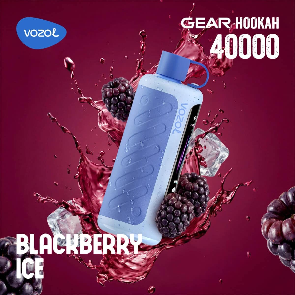 Vozol Gear Hookah 40000 Blueberry Ice