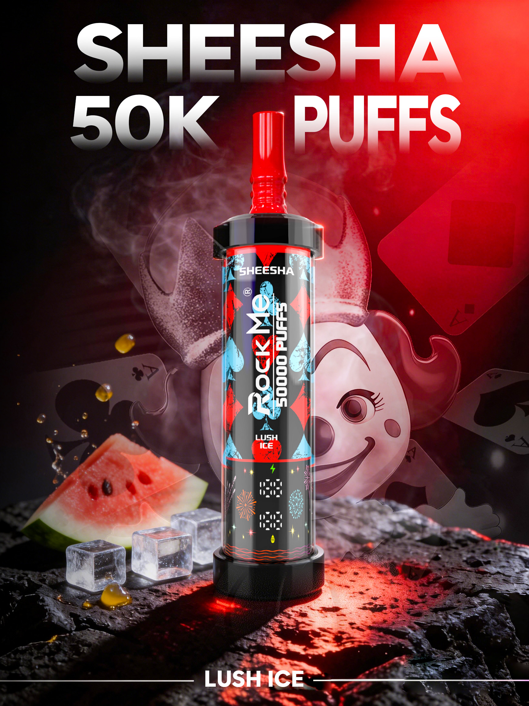 Rock Me Sheesha 50K Lush Ice - Image 2