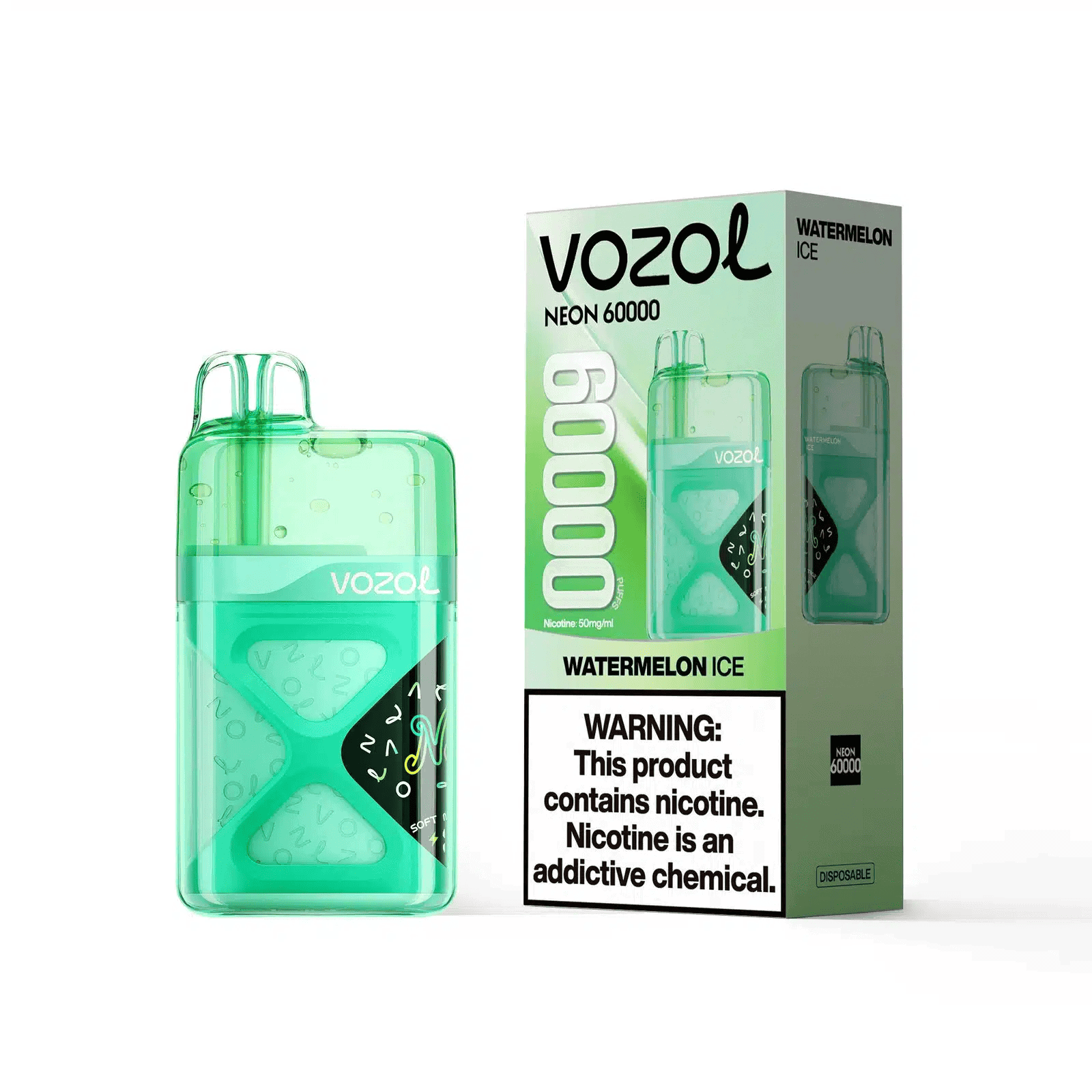 Vozol Neon 60000 Watermelon Ice - Image 2
