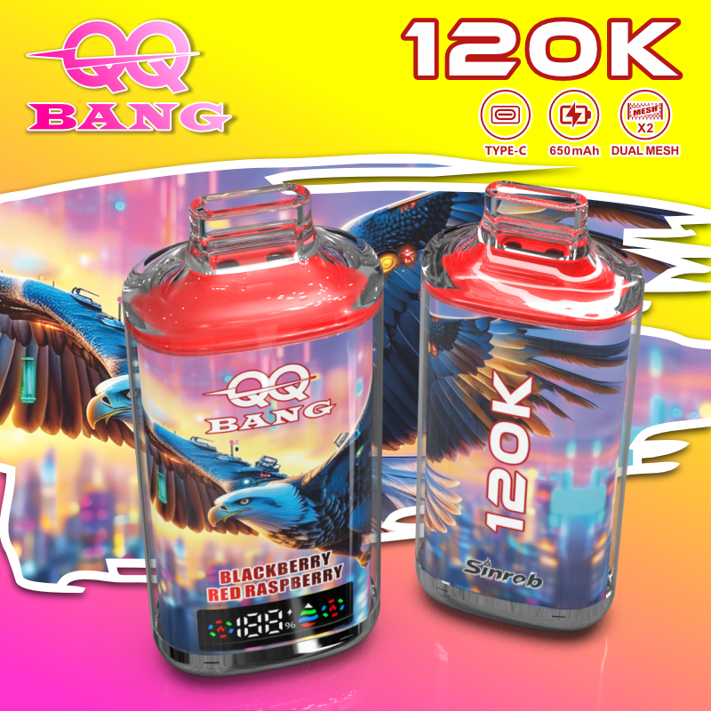 QQ Bang 120K Blackberry Red Raspberry