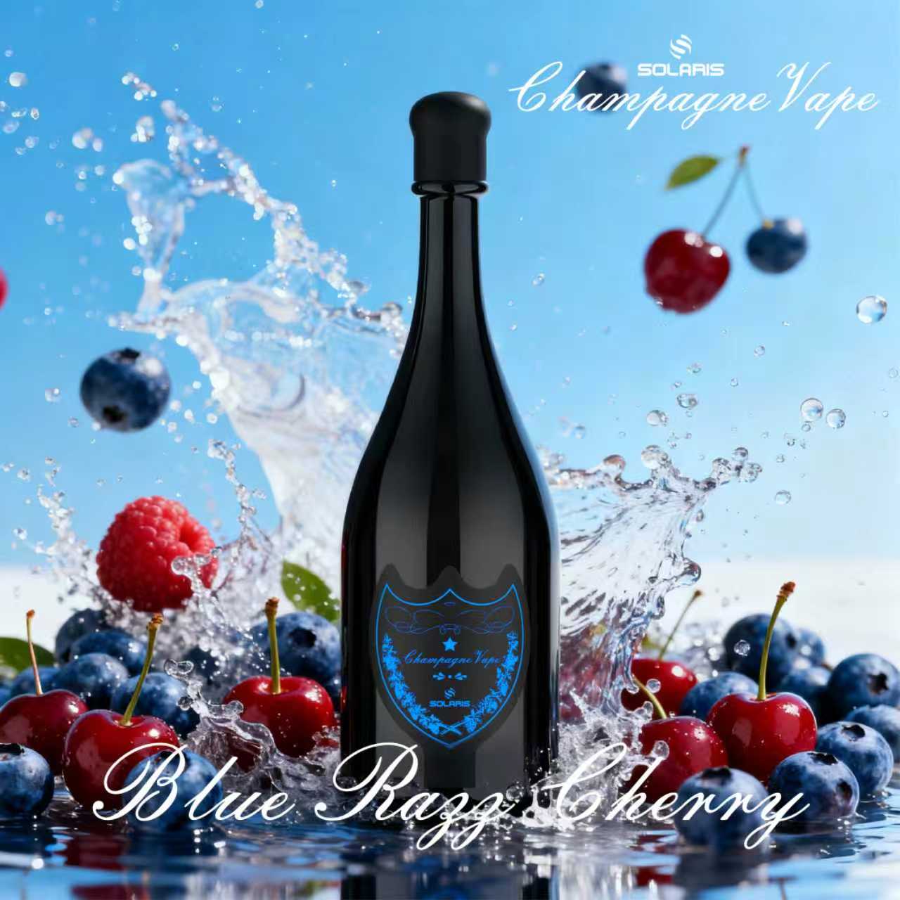 Champagne Vape 30K Blue Razz Cherry