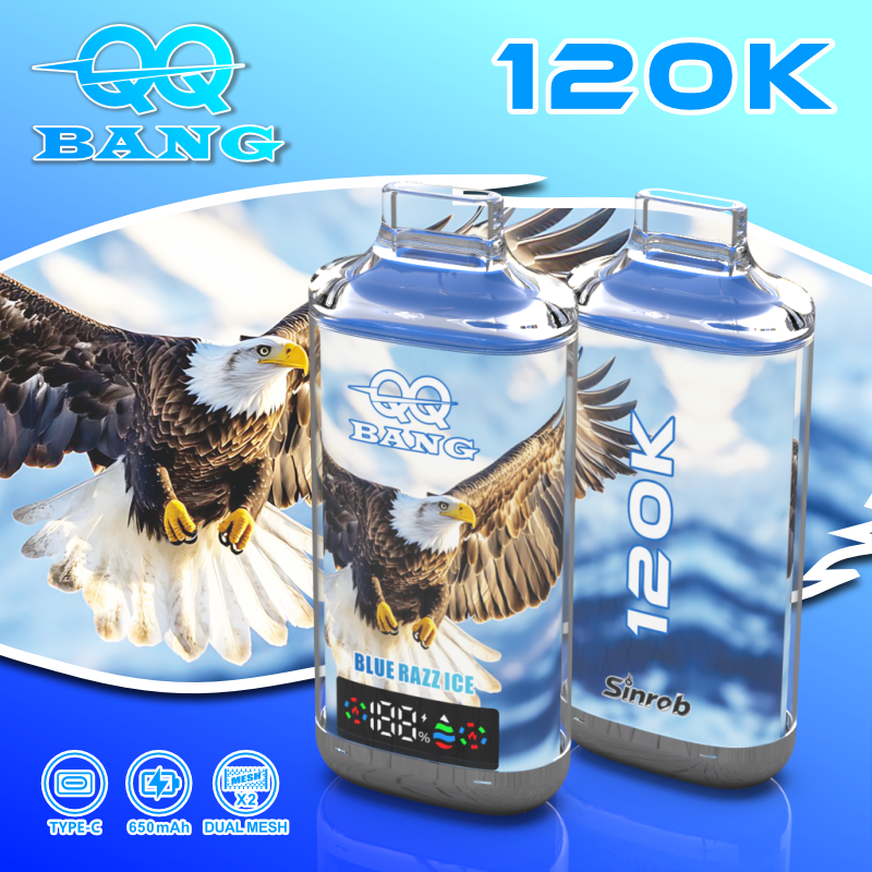 QQ Bang 120K Blue Razz Ice