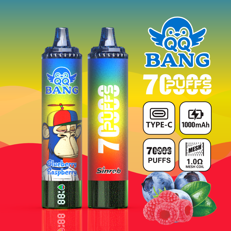 QQ Bang 70K Blueberry Raspberry