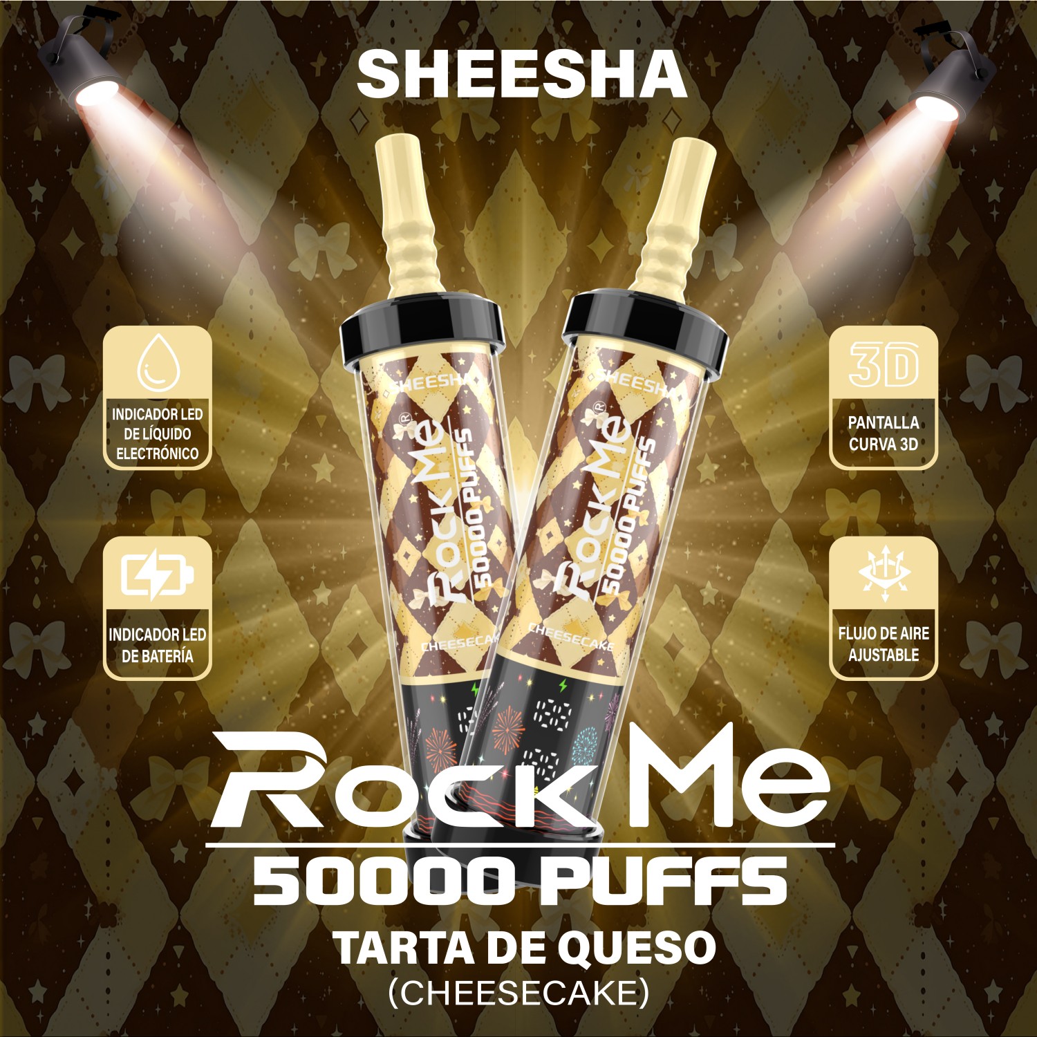 Rock Me Sheesha 50K Cheesecake