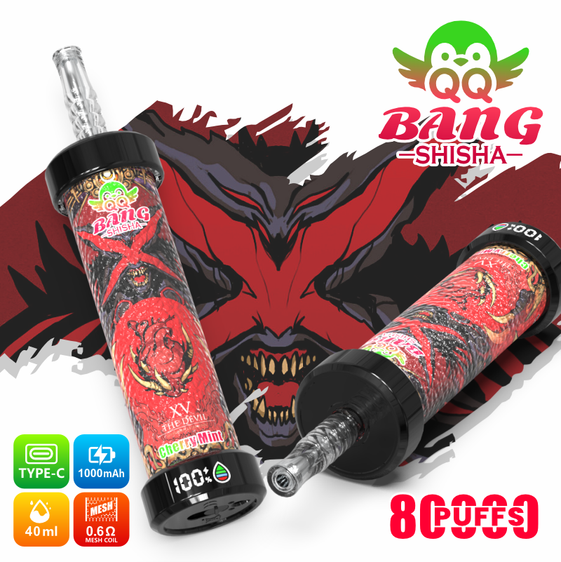 QQ Bang Shisha 80K Cherry Mint