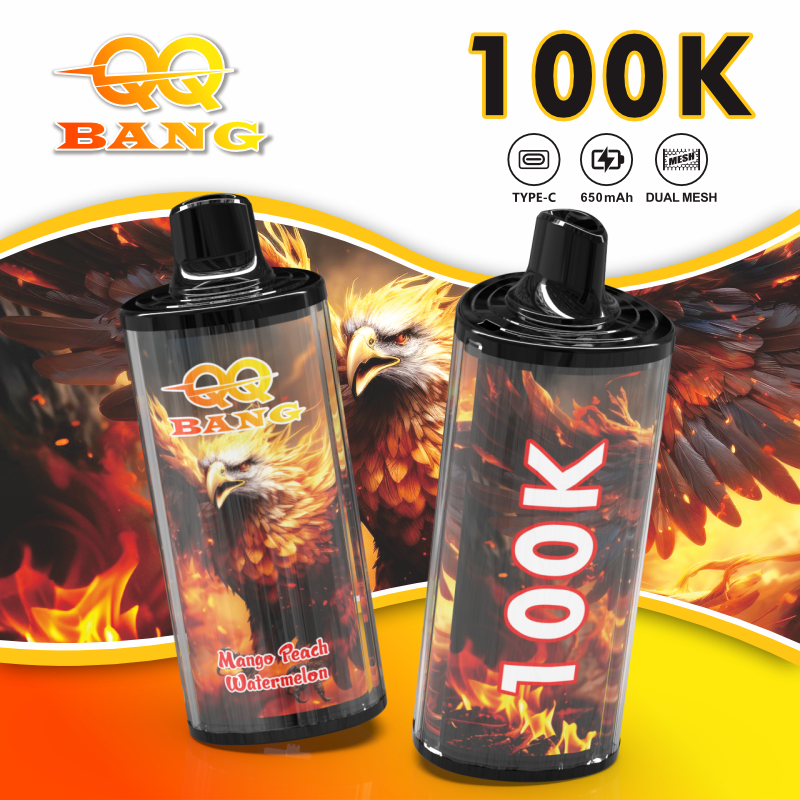 QQ Bang 100K Mango Peach Watermelon