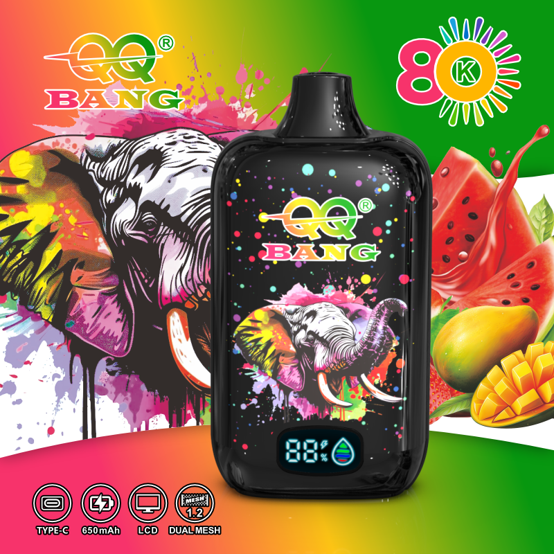 QQ Bang 80K Strawberry Mango Watermelon
