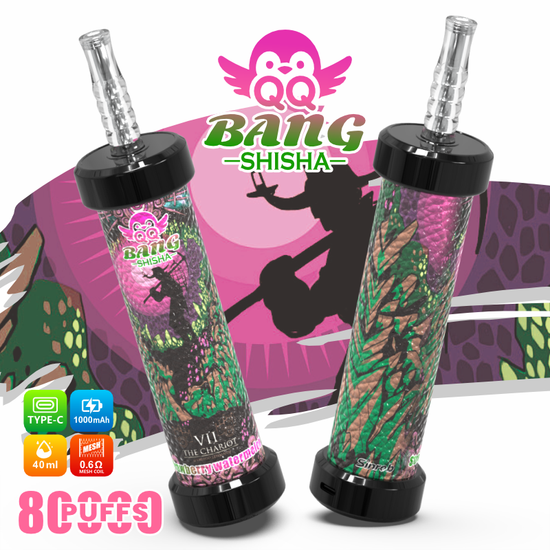 QQ Bang Shisha 80K Strawberry Watermelon