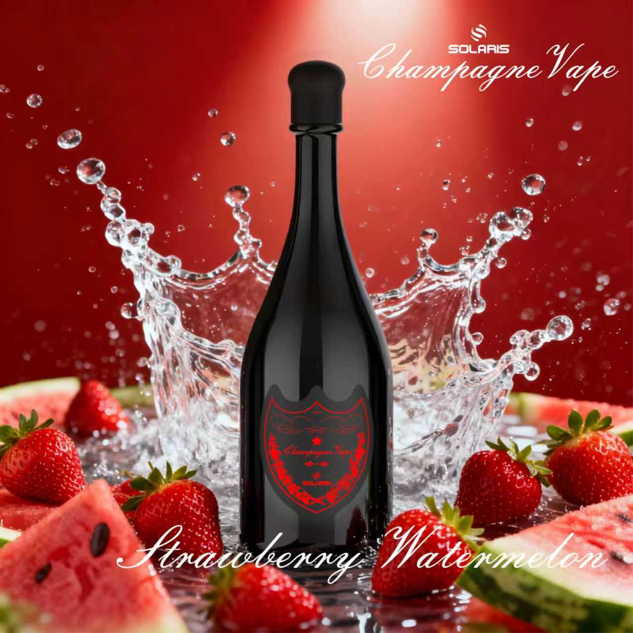 Champagne Vape 30K Strawberry Watermelon