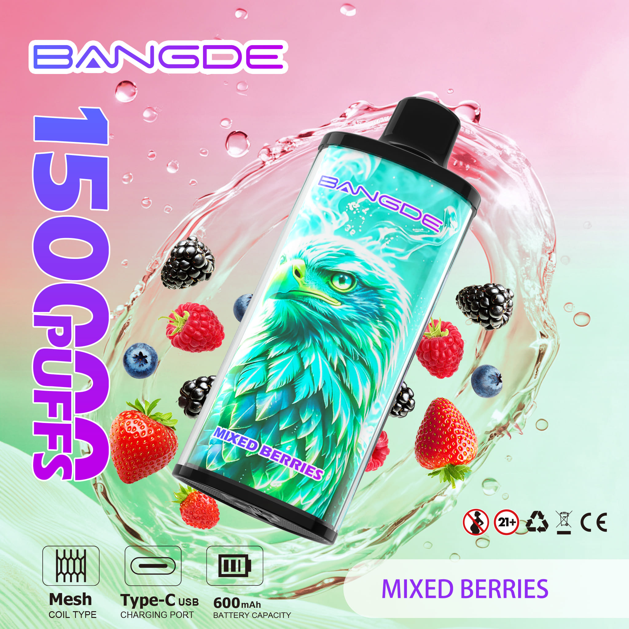 Bang DE 150K Mixed Berries