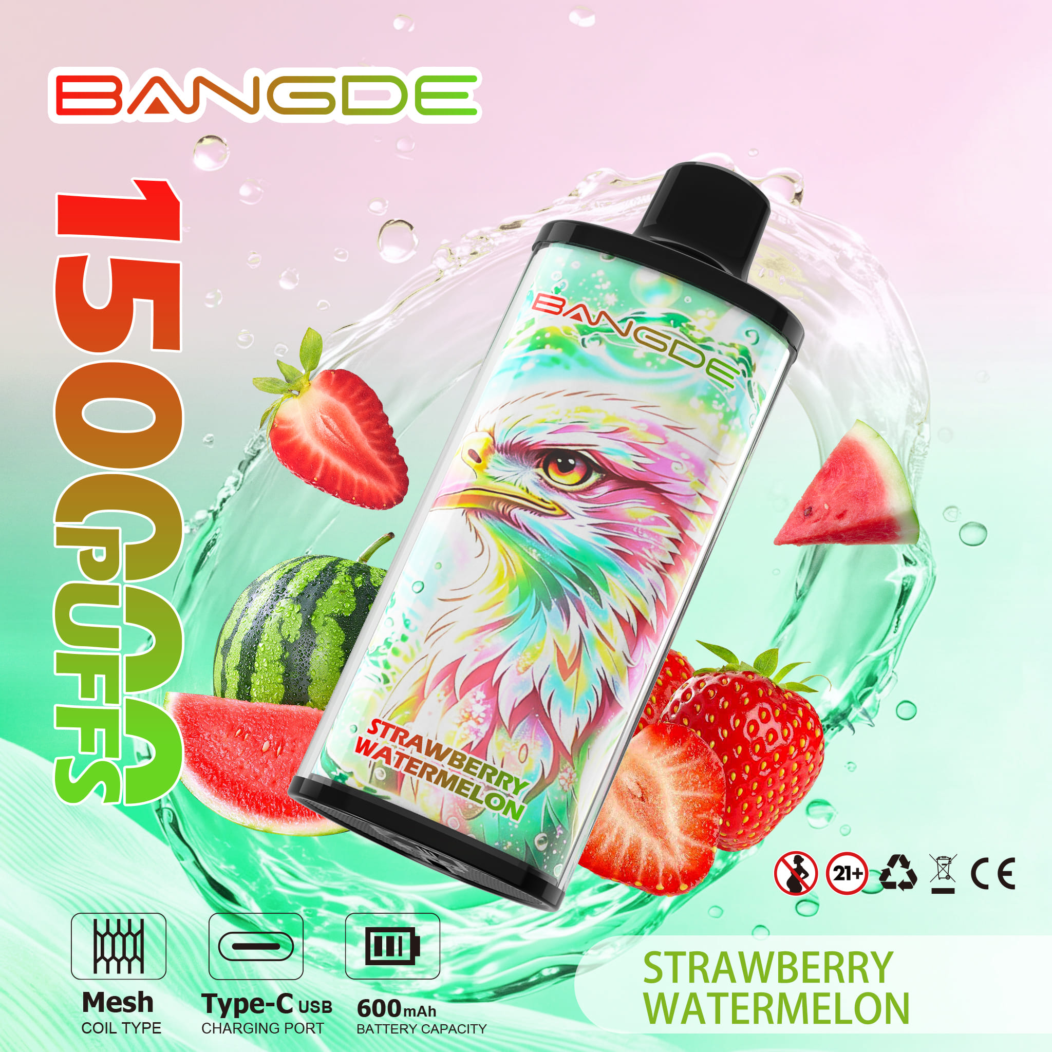 Bang DE 150K Strawberry Watermelon