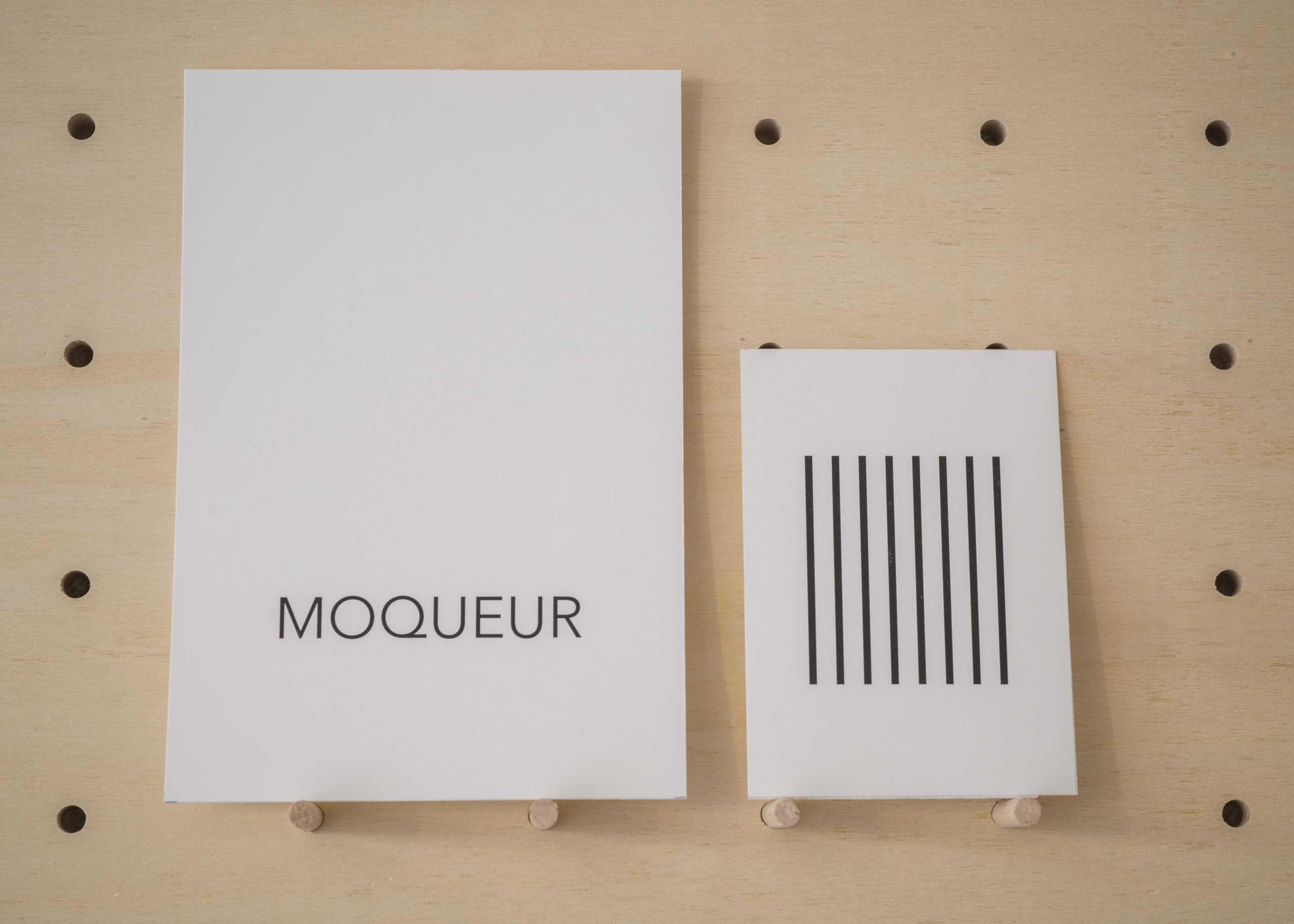 Partitions pour ébénistes, 2017