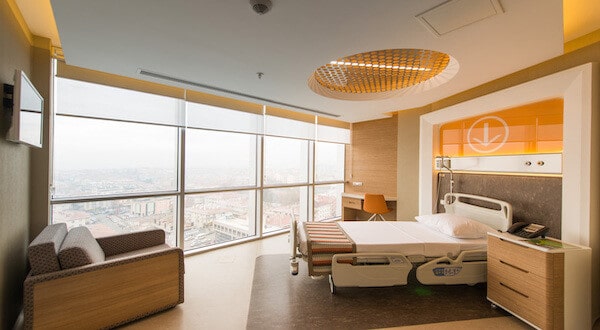 memorial ankara hospital room