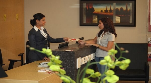 memorial antalya hospital reception