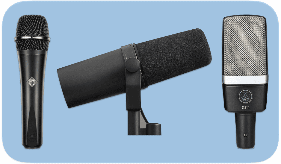 dynamic condenser microphone