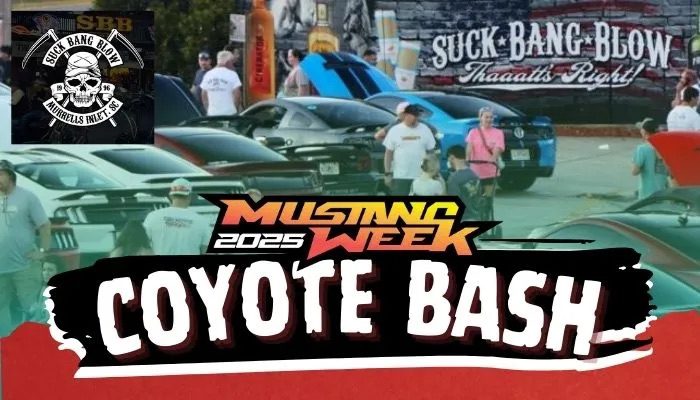 Mustang Week Coyote Bash Graphic