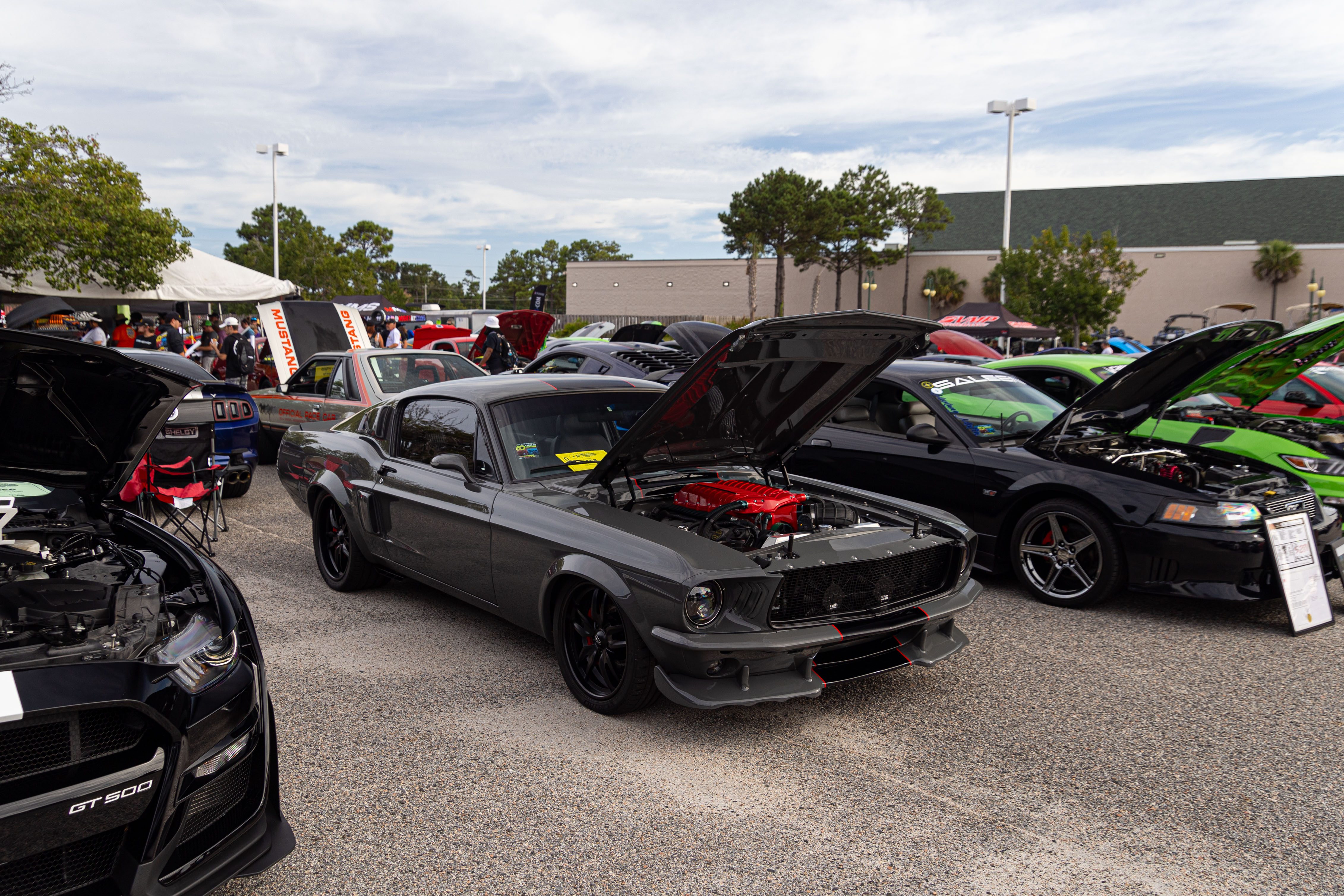 First generation Mustang in show field