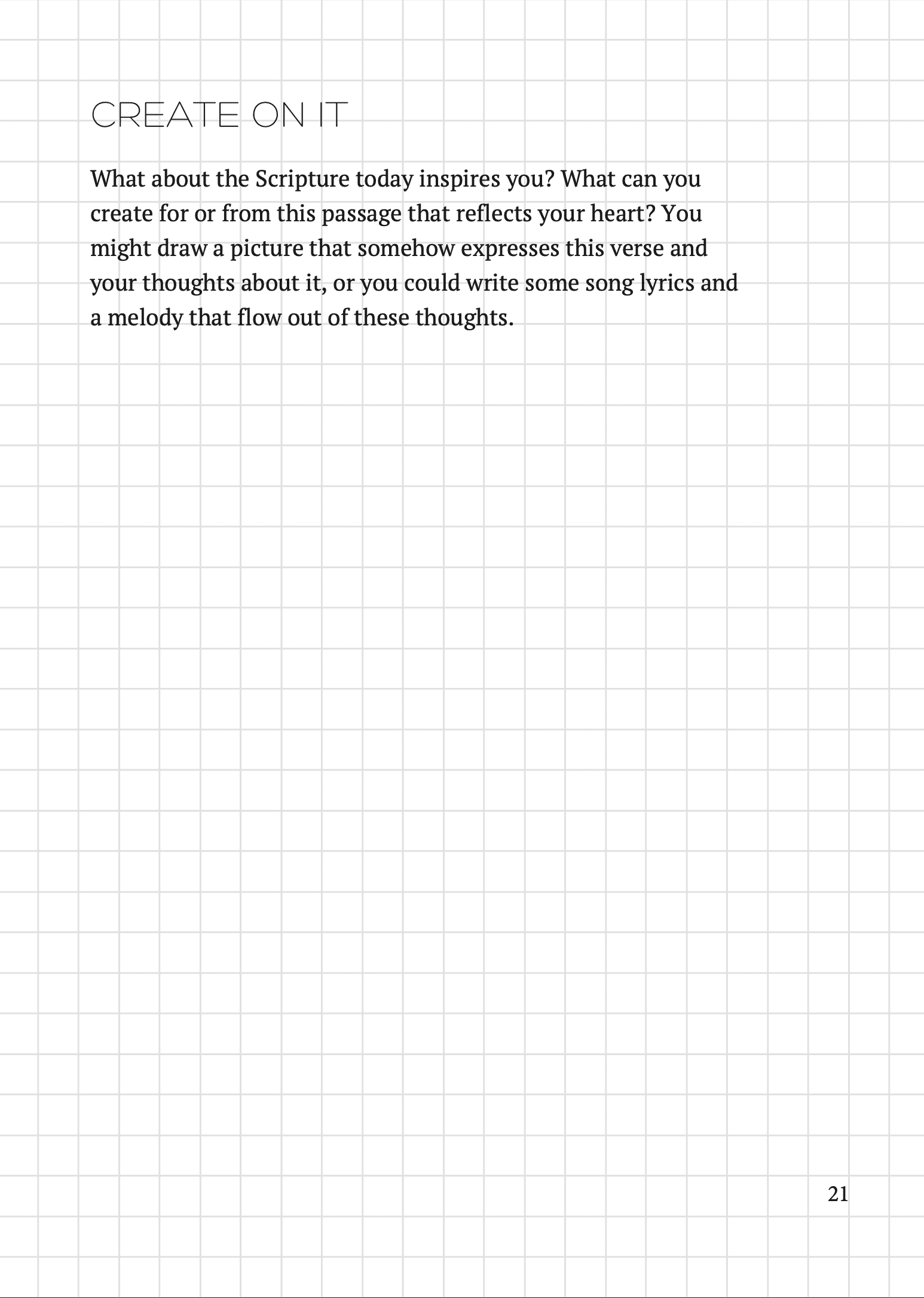 Creating Space Devotional Book - Image 6