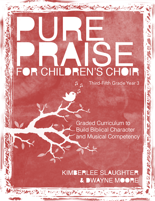Children's choir curriculum for biblical character and musical skills development.