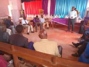 Community leaders participating in a motivational session at NLW International event.