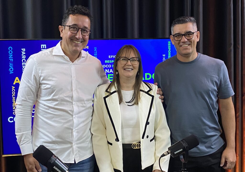 Serviços Gerenciados, liderança que serve e a evolução do suporte para a consultoria | Vozes da Ninecon #2 4 Participantes do podcast Vozes da ninecon