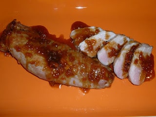 Festive Pork Tenderloin with German Carrots