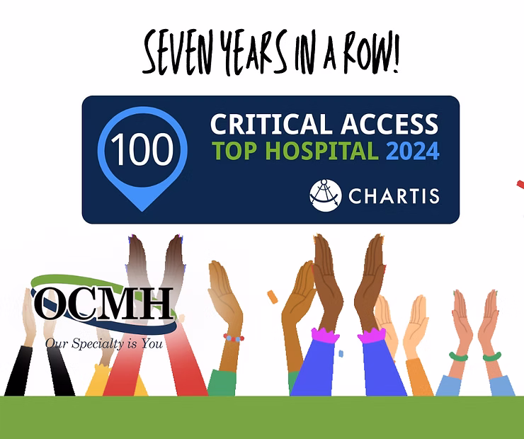 OCMH recognized by Chartis