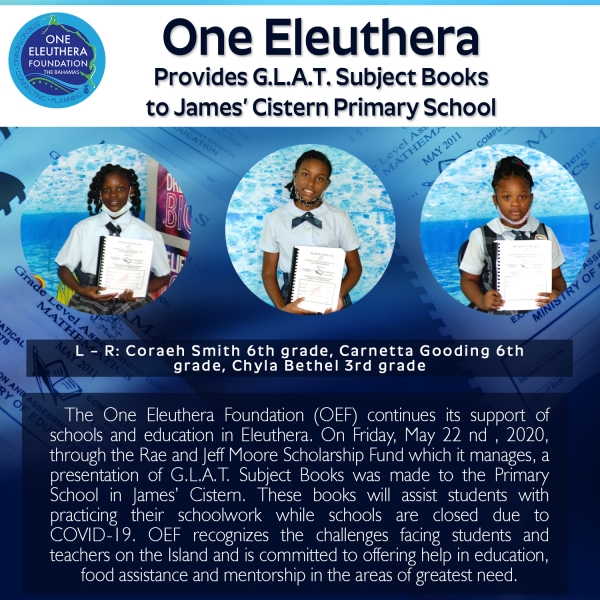 OEF Provides Books to James Cistern Primary