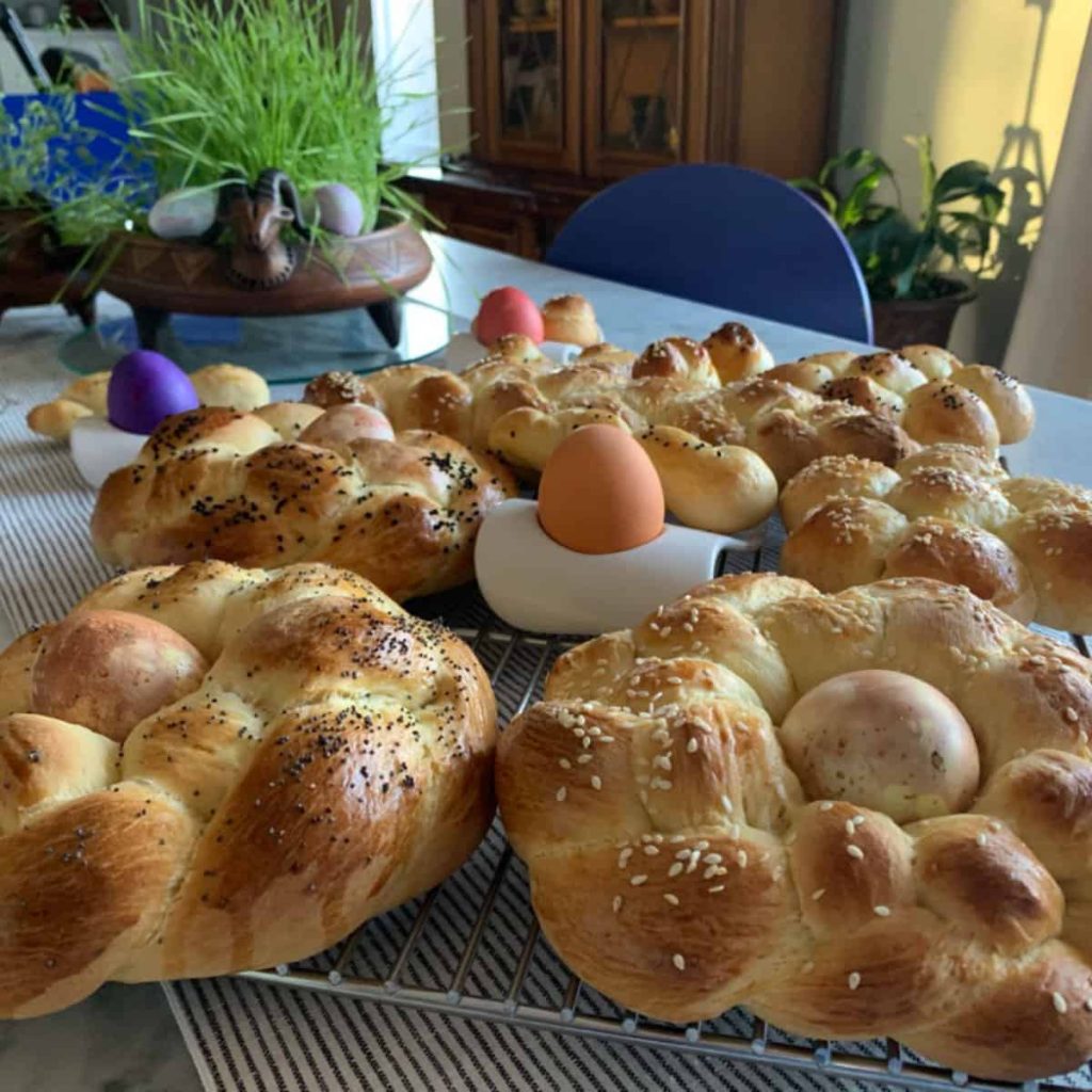 Different variation of chorek.