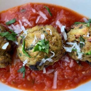 Eggplant Meatballs