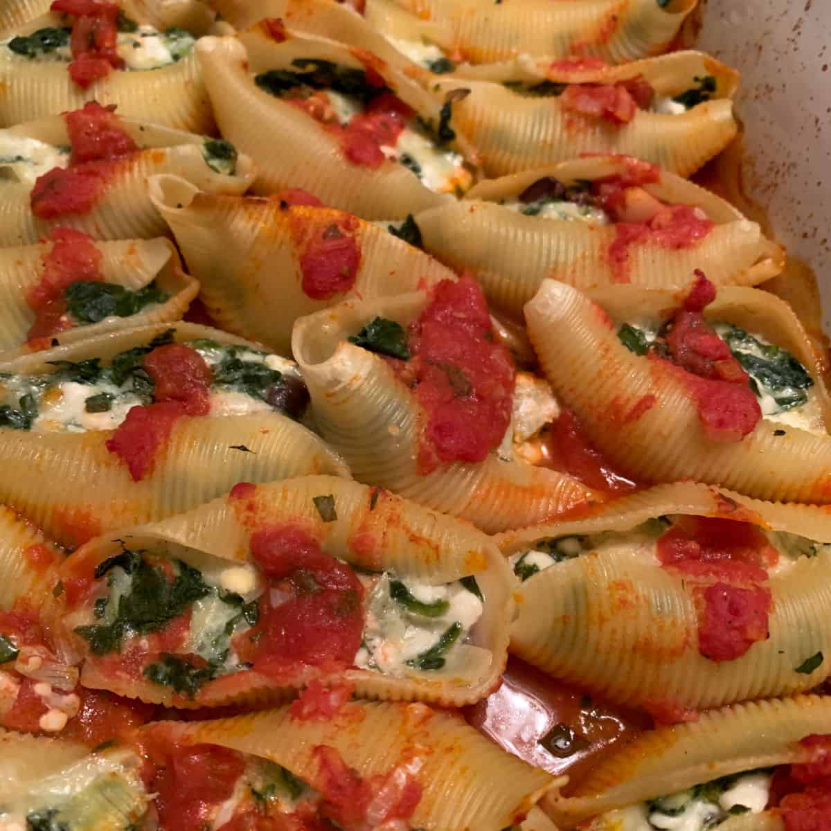 spinach and feta giant stuffed shells S12 5