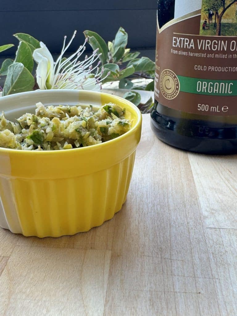 Young Cabbage Capers Tarragon Tapenade 16P 7 1