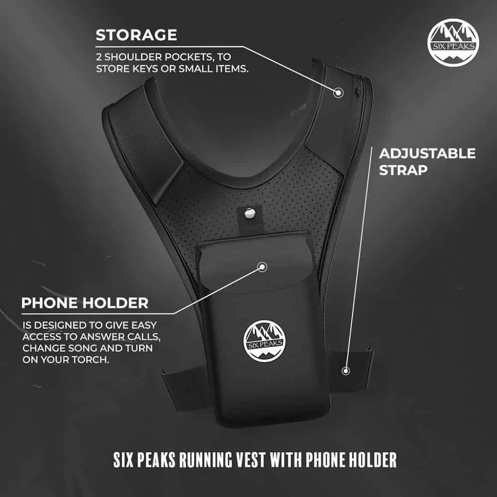 Six peaks running vest