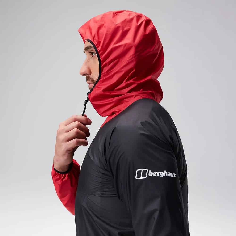 Berghaus Men's MTN Guide Hyper LT Jacket - Black/Red