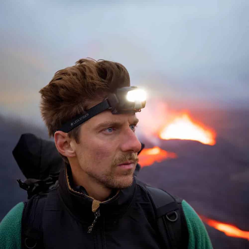 Ledlenser HF8R CORE rechargeable head torch