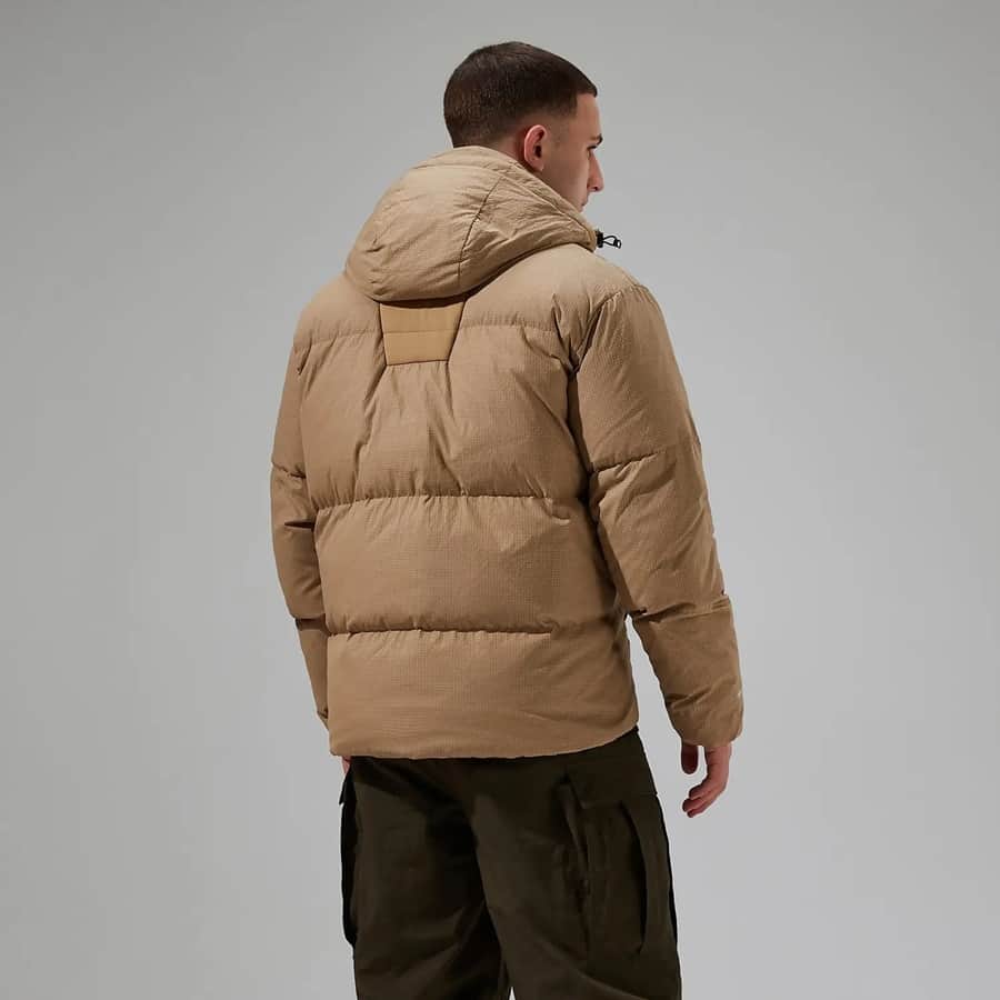 Berghaus Men's Sabber Hooded Down Insulated Jacket - Natural