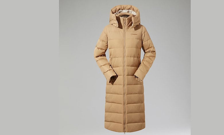 Berghaus Women's Embo 4in1 Down Insulated Long Jacket – Natural