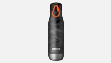 Zoku 18oz Stainless Steel Bottle - Black Camo