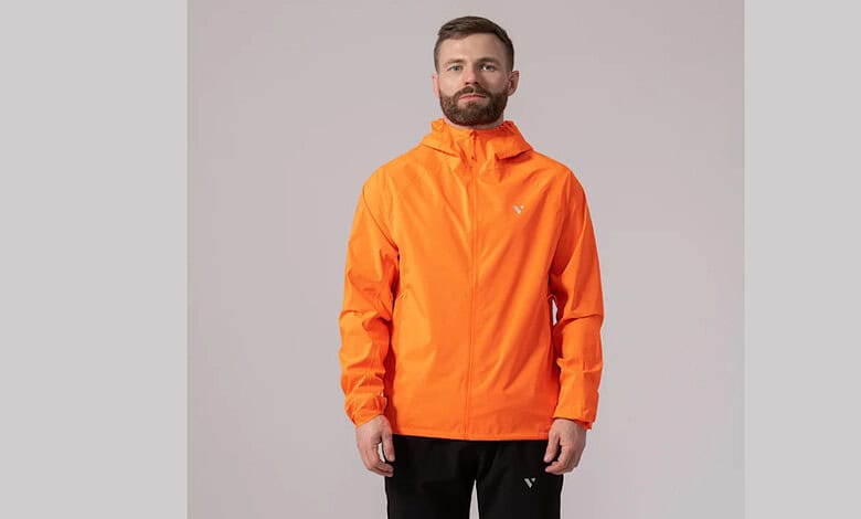 Mac in a Sac Men's Running Jacket – Neon Orange