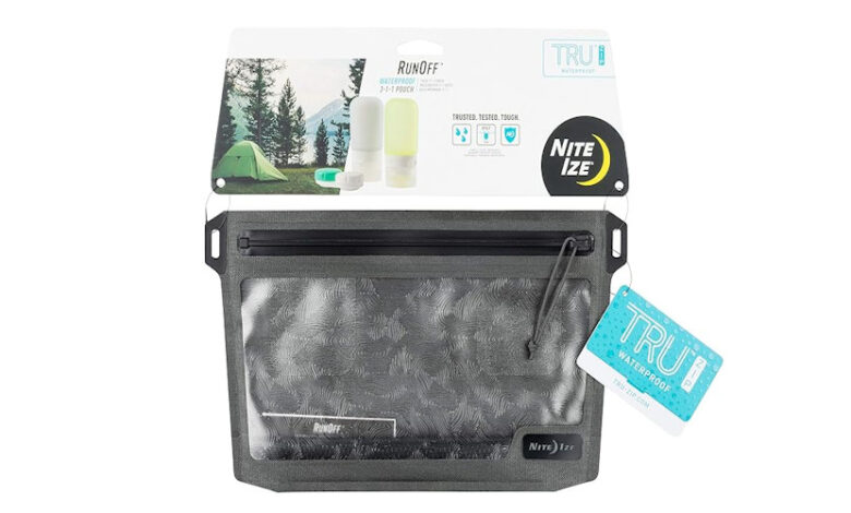 Nite Ize Runoff Waterproof Wallet, Black, 3-1-1 Pouch