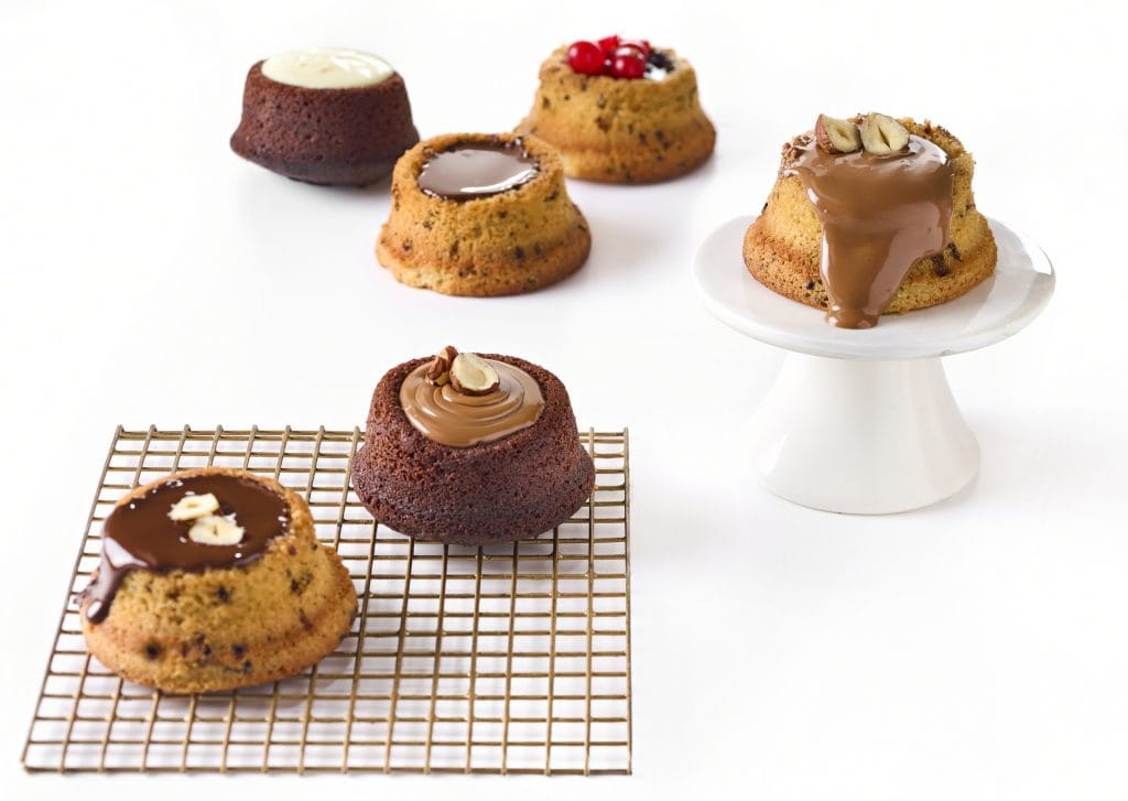 48 Soft Cakes Choco Frozen 6.5cm