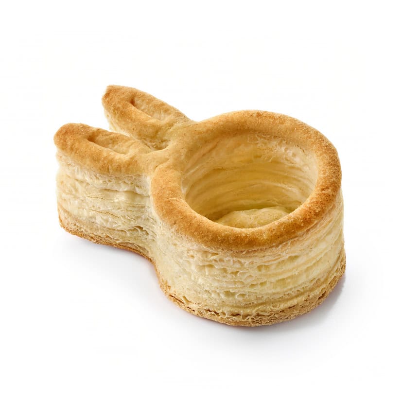 54 Bouchees Feuilletees Lapin Neutre