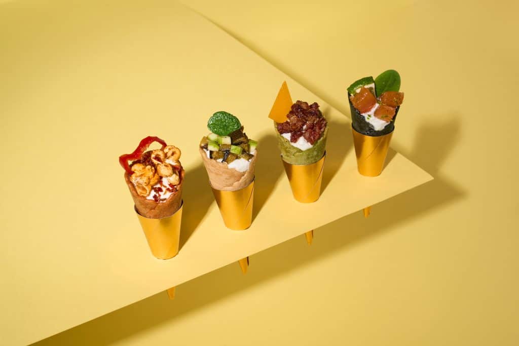 90 Mini Cones Basil + Coating + Sleeve