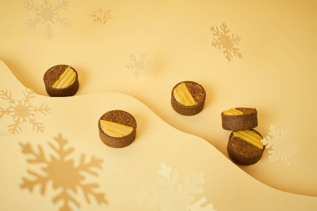 Mini Trendy Speculoos, Foie Gras, And Fresh Mango