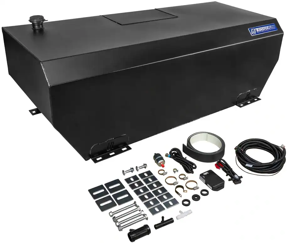 Transfer Flow In-Bed Auxiliary Fuel Tanks