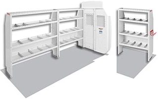 Commercial Shelving Van Package - Ford Transit 148in Wheelbase