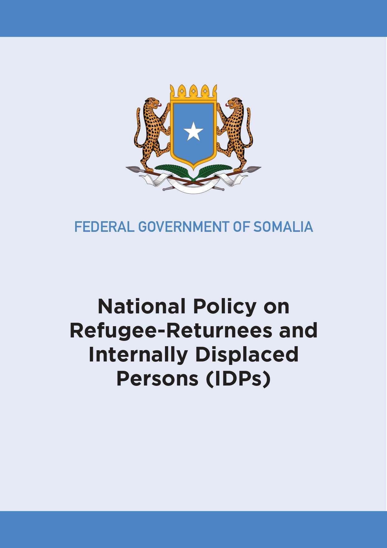 National Policy on Refugee-Returnees and Internally Displaced Persons (IDPs)